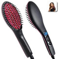 Electric Hair Brush Straightener